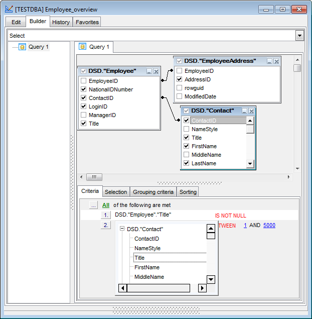 hs3323 - Setting criteria