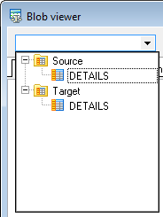 BLOB viewer - Navigation in BLOB viewer